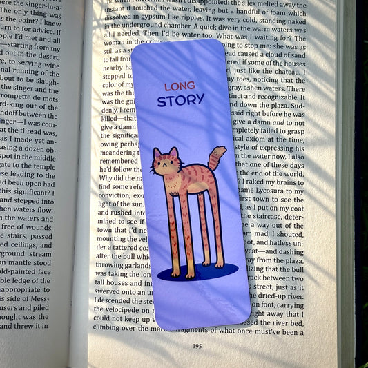 Long Story Bookmark