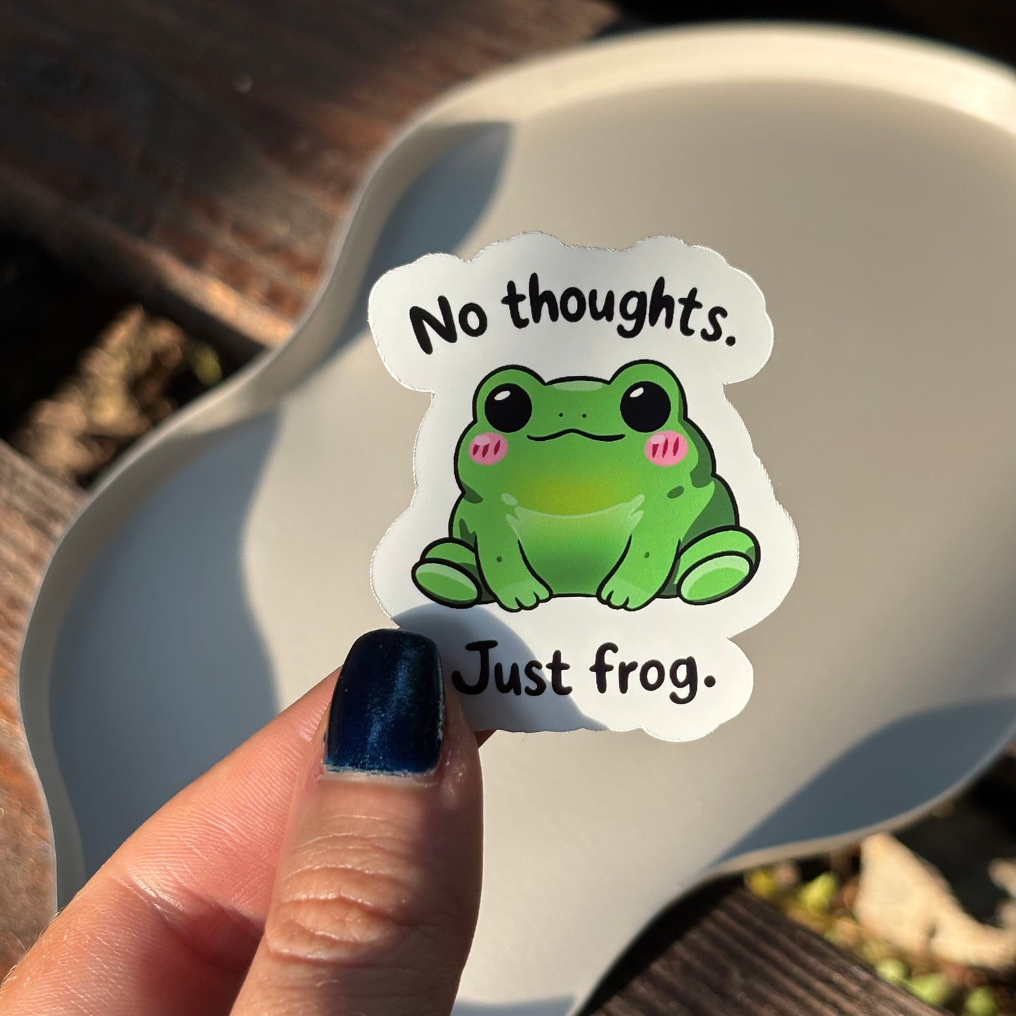 Just Frog Sticker